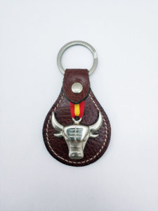 Llavero cabeza toro